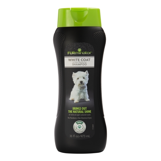 White Coat Ultra Premium Dog Shampoo FURminator